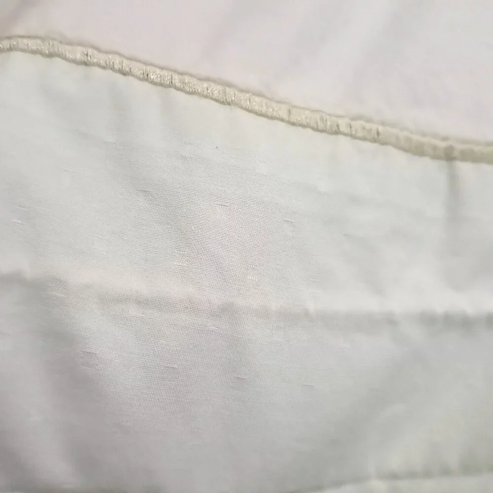Neiman Marcus QUEEN bed sheets pastel green Egyptian cotton flat & fitted‎ dobby